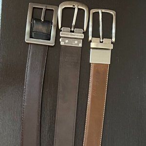 3 Men's Reversible Belts